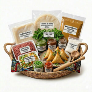 Pack (5 SAMOUSSA avec assortiment)