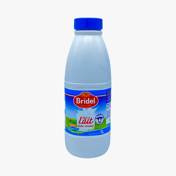 Lait BRIDEL demi-écrémé 400g