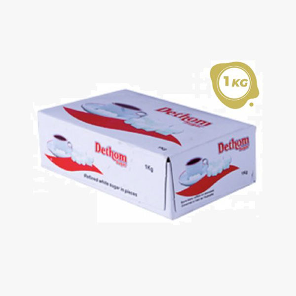 Sucre blanc en carreaux Dethom 1kg